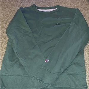 Green Champion Crewneck